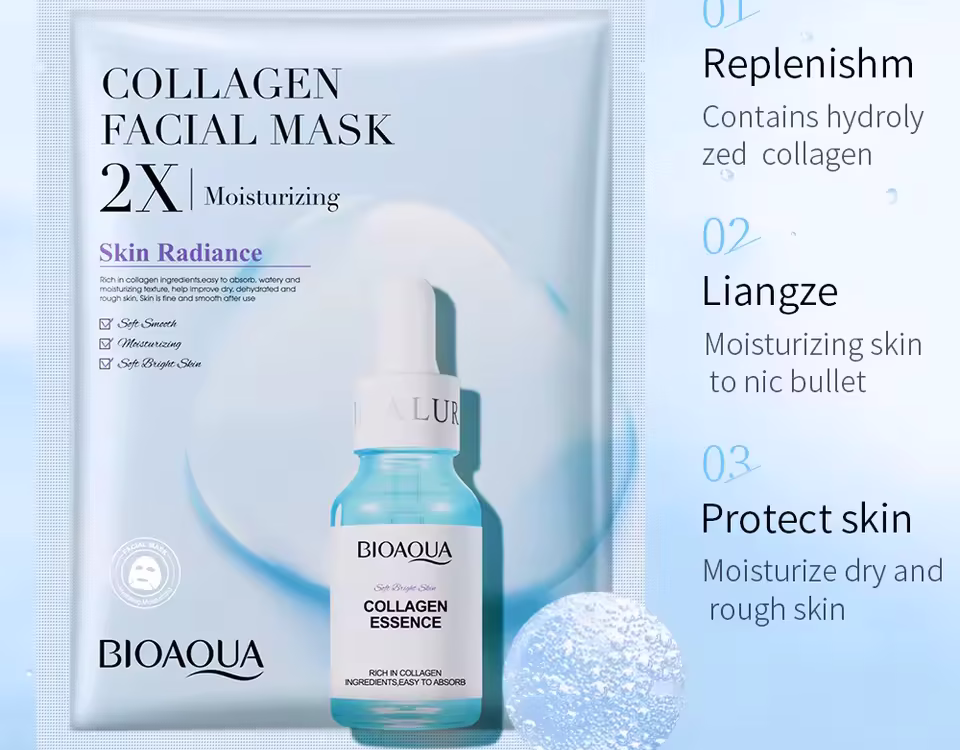 BIOAQUA Centella Collagen Face Masks